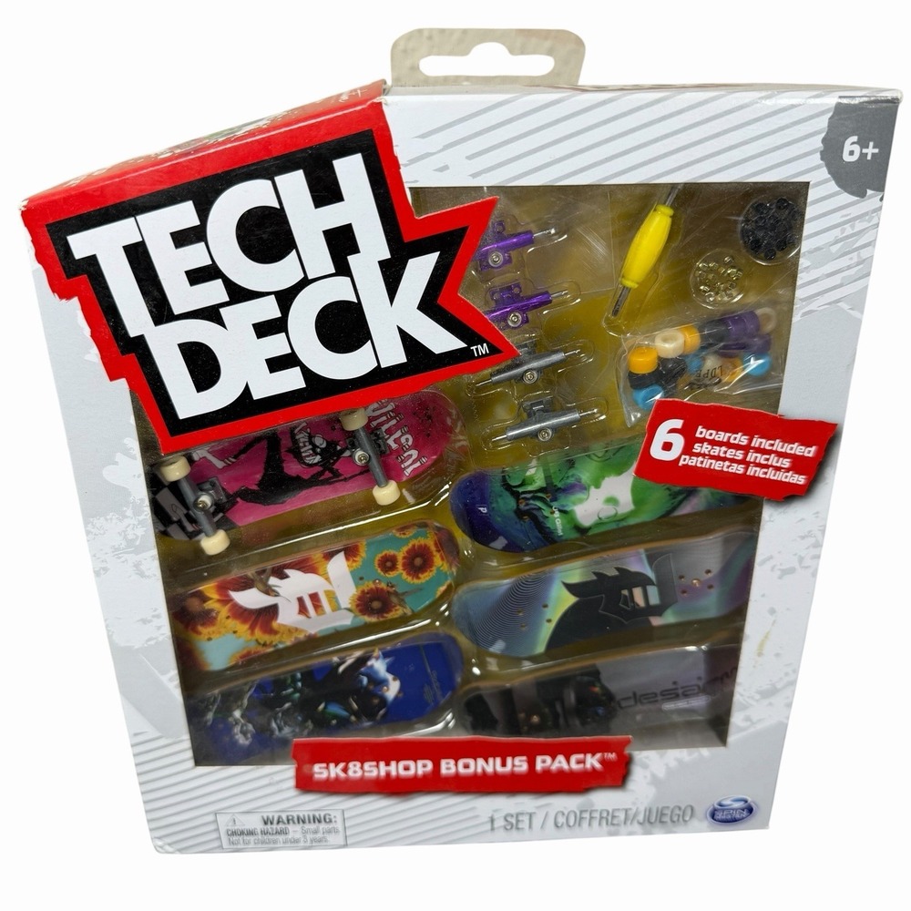 Tech Deck Primitive Mini Skateboard Collection Sk8shop Bonus Pack